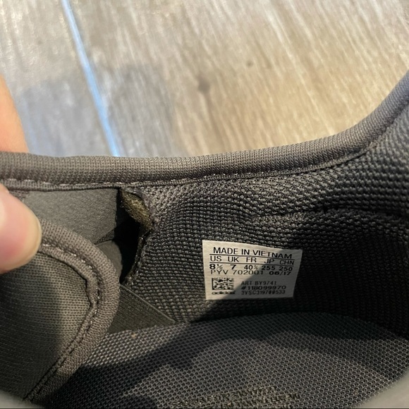 NWT Adidas Dark Gray Sneakers - Picture 7 of 8